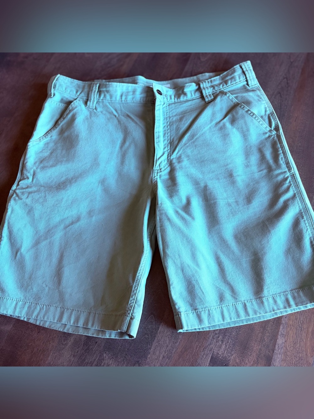 Carhartt Men’s Light Green Utility Shorts